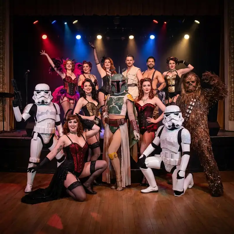 The Empire Strips Back: A Burlesque Parody